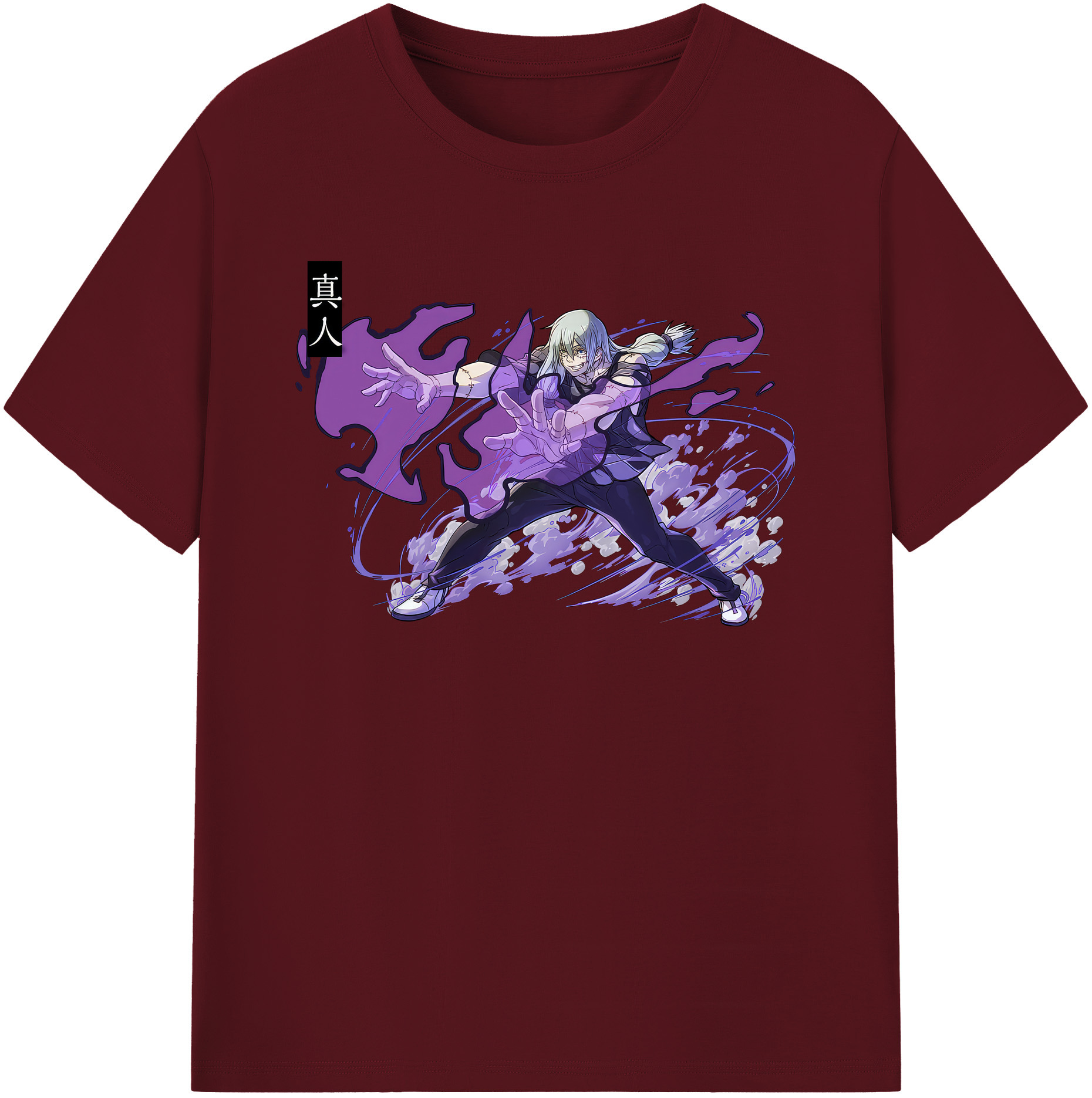 （画像用） 呪術廻戦 Jujutsu Kaisen 綿100％半袖Tシャツ（フロントプリント）
